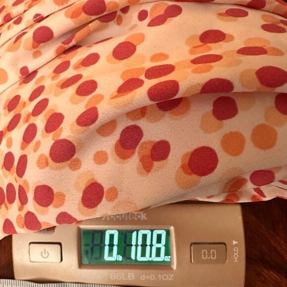 Worthington Polka Dot Dress XL Multicolor Party Office Cottage Retro Glam - Picture 7 of 8